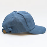 Linen Cap - Blue