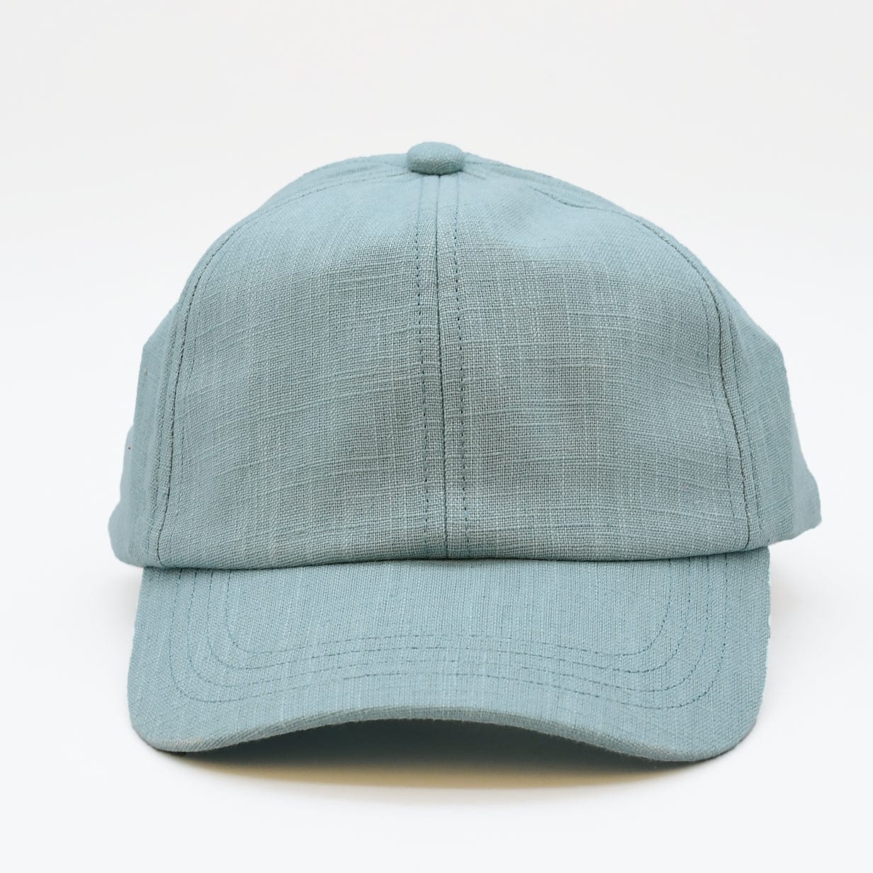 Linen Cap - Light Blue