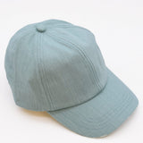 Linen Cap - Light Blue