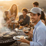 Linen Cap - Light Grey