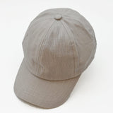 Linen Cap - Light Grey