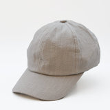 Linen Cap - Light Grey