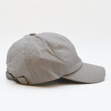 Linen Cap - Light Grey