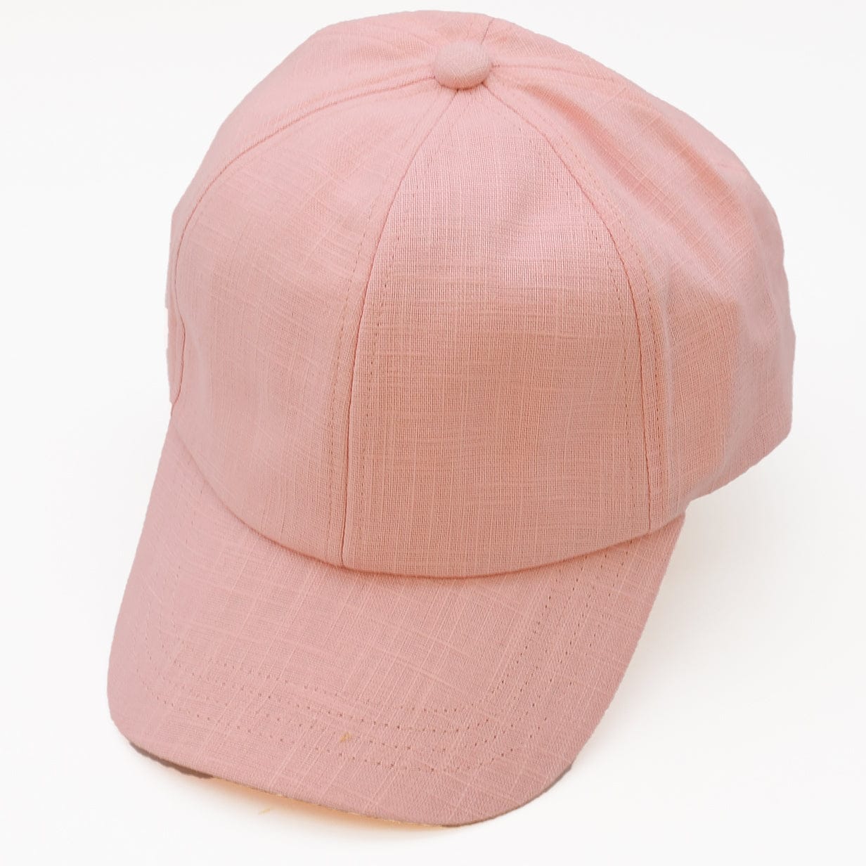 Linen Cap - Pink