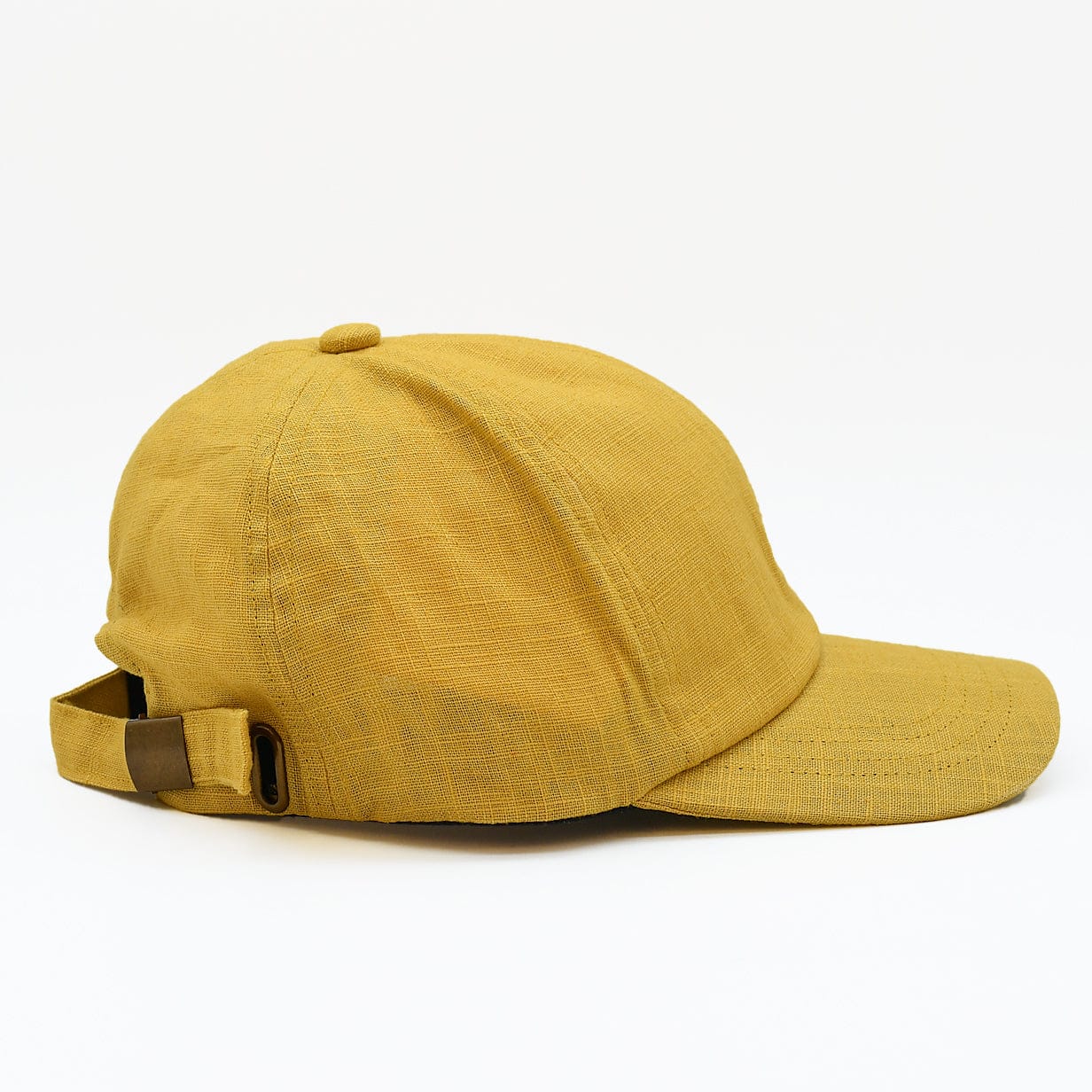 Linen Cap - Yellow