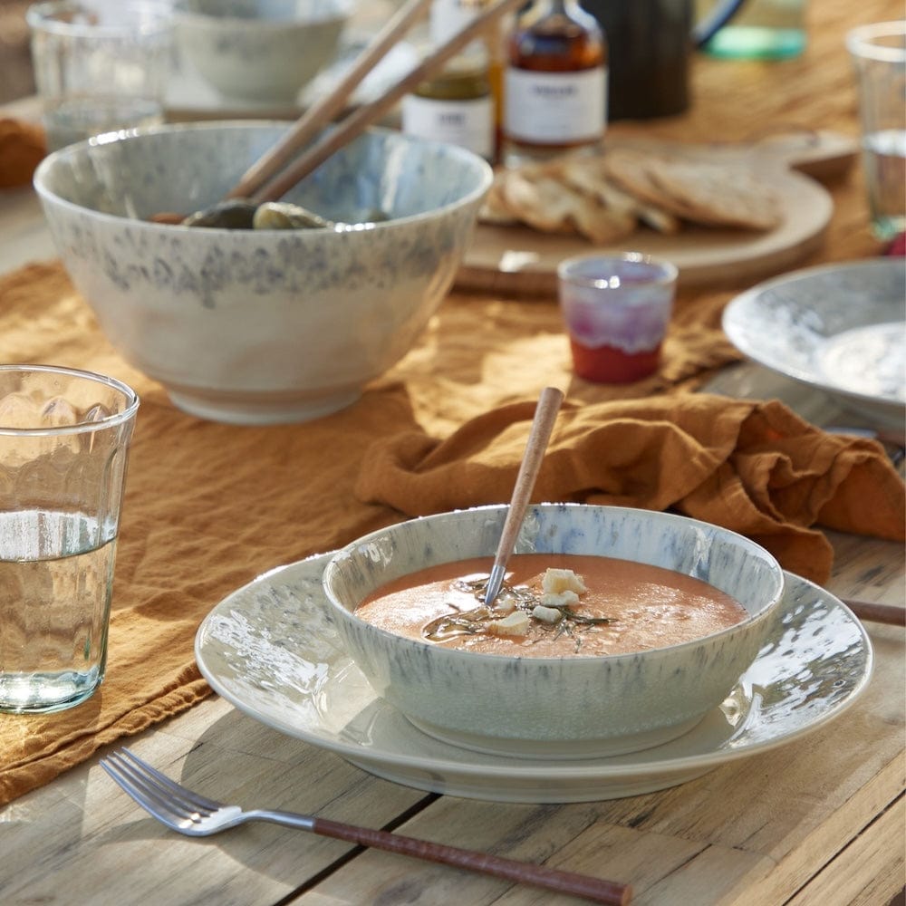 Madeira I Stoneware Soup/pasta Plate - Beige