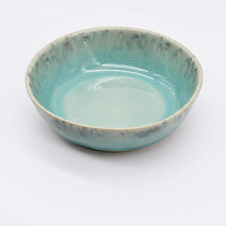 Madeira I Stoneware Soup/Pasta Plate - Green