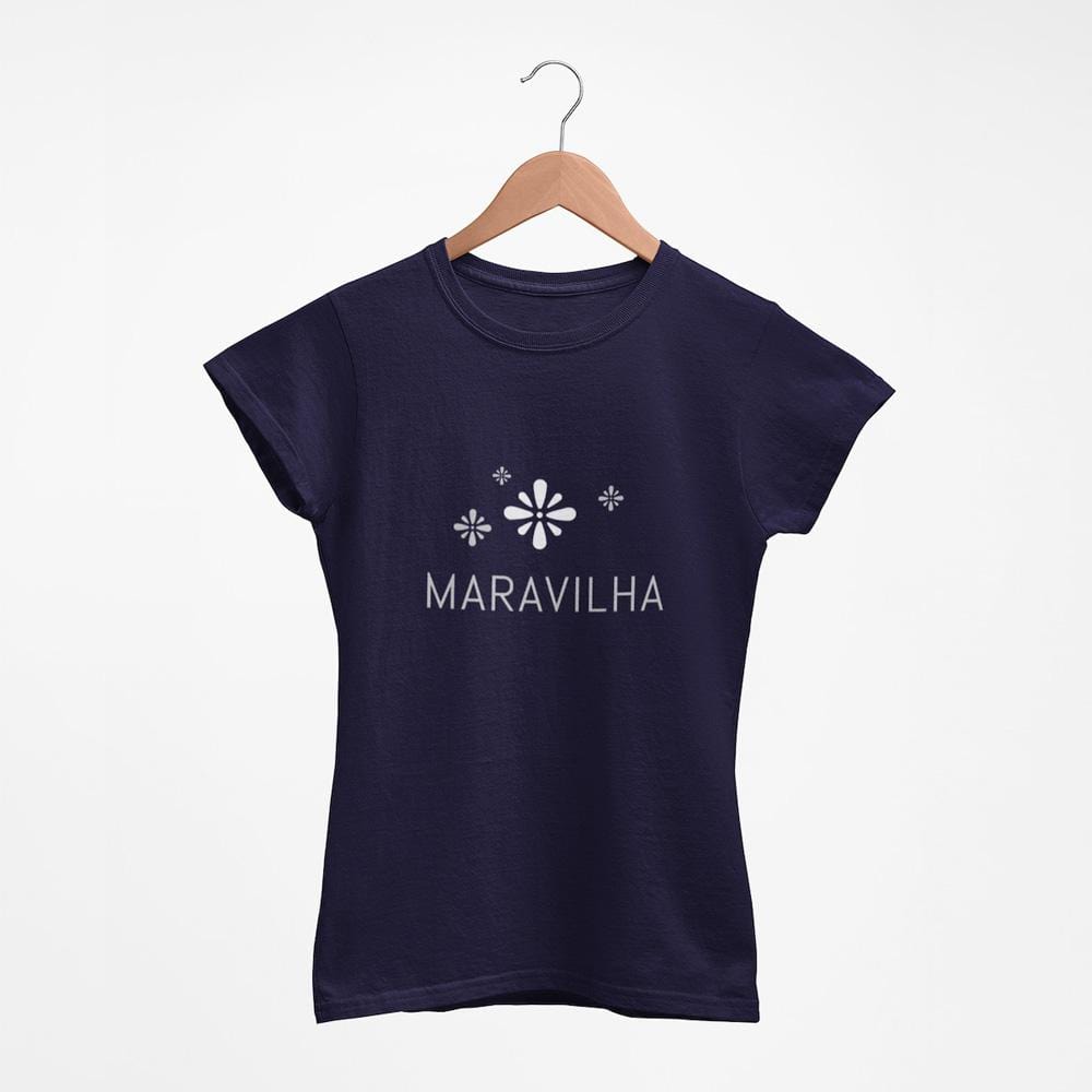 Maravilha I Women's T-shirt - Navy blue - Luisa Paixao | USA