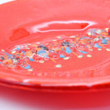 Marinha Grande | Glass Plate - 7.5" - Red