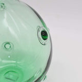 Marinha Grande I Donuts Glass Vase - Green