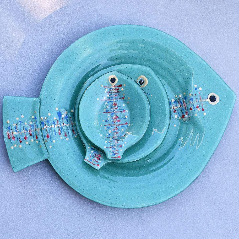 Marinha Grande I Glass plate or dish - 15"