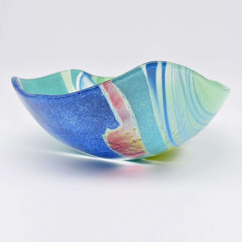 Marinha Grande I Glass Salad Bowl - 11"