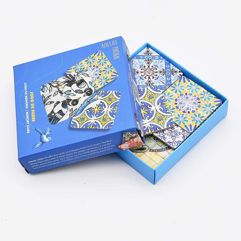 Memory game 40 pieces - Azulejos - Luisa Paixao | USA
