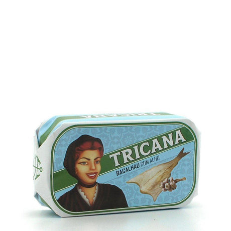 Tricana I Canned Codfish in olive oil and garlic