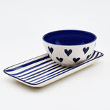 Namorados I Large Bowl 15cm - Blue
