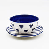 Namorados I Large Bowl 15cm - Blue