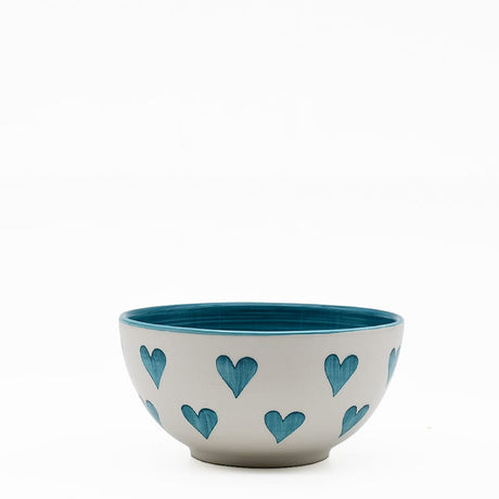 Namorados I Large Bowl 15cm - Turquoise
