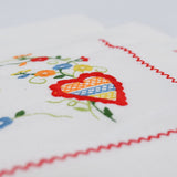 Namorados I Linen Table Napkins - Set of 2