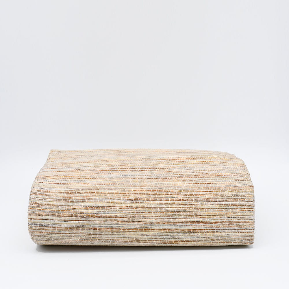 Natural Fiber Handmade Carpet 79x59" - Beige - Luisa Paixao | USA