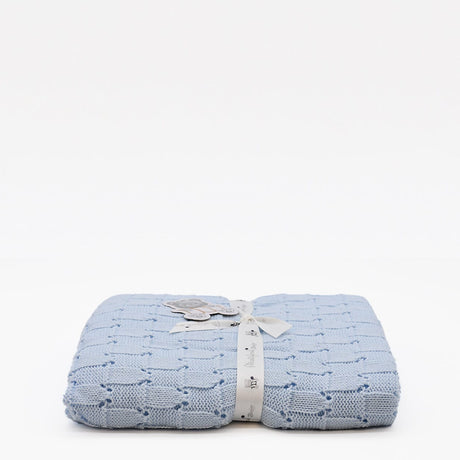 Newborn Baby Blanket – Blue