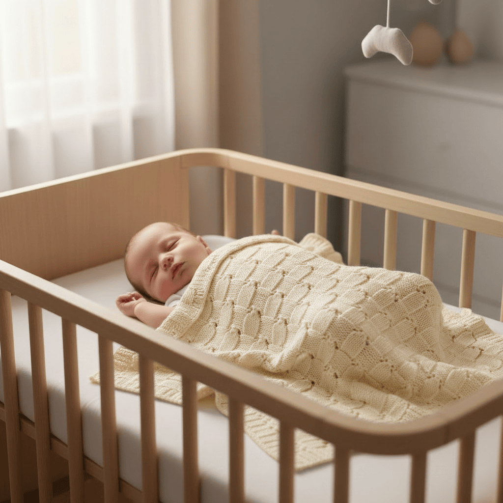 Newborn Baby Blanket – White