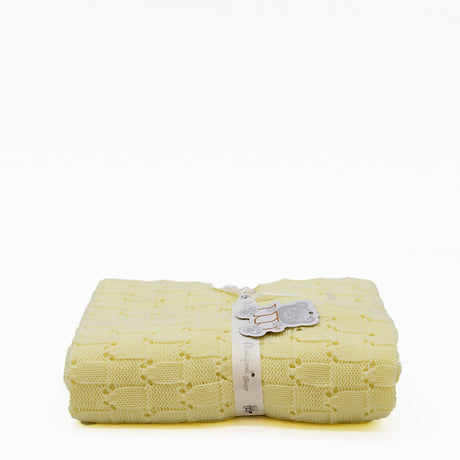 Newborn Baby Blanket – Yellow