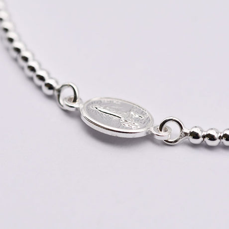 Nossa Senhora de Fátima I Silver Bracelet 0.2 oz