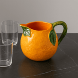 Orange-shaped Ceramic Pitcher
