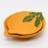 Orange-shaped Ceramic Serving Dish