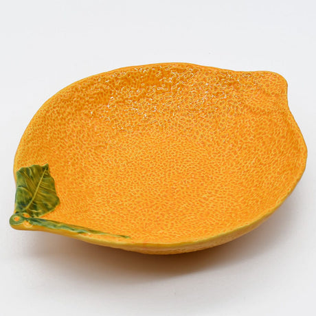Orange-shaped Ceramic Serving Dish