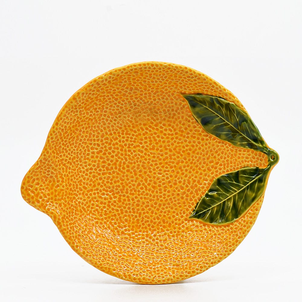 Orange-shaped Ceramic Soup Plate – Luisa Paixao Portugal