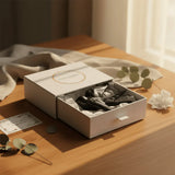Origami Style I Ceramic Swallow Gift Set - Matte Black