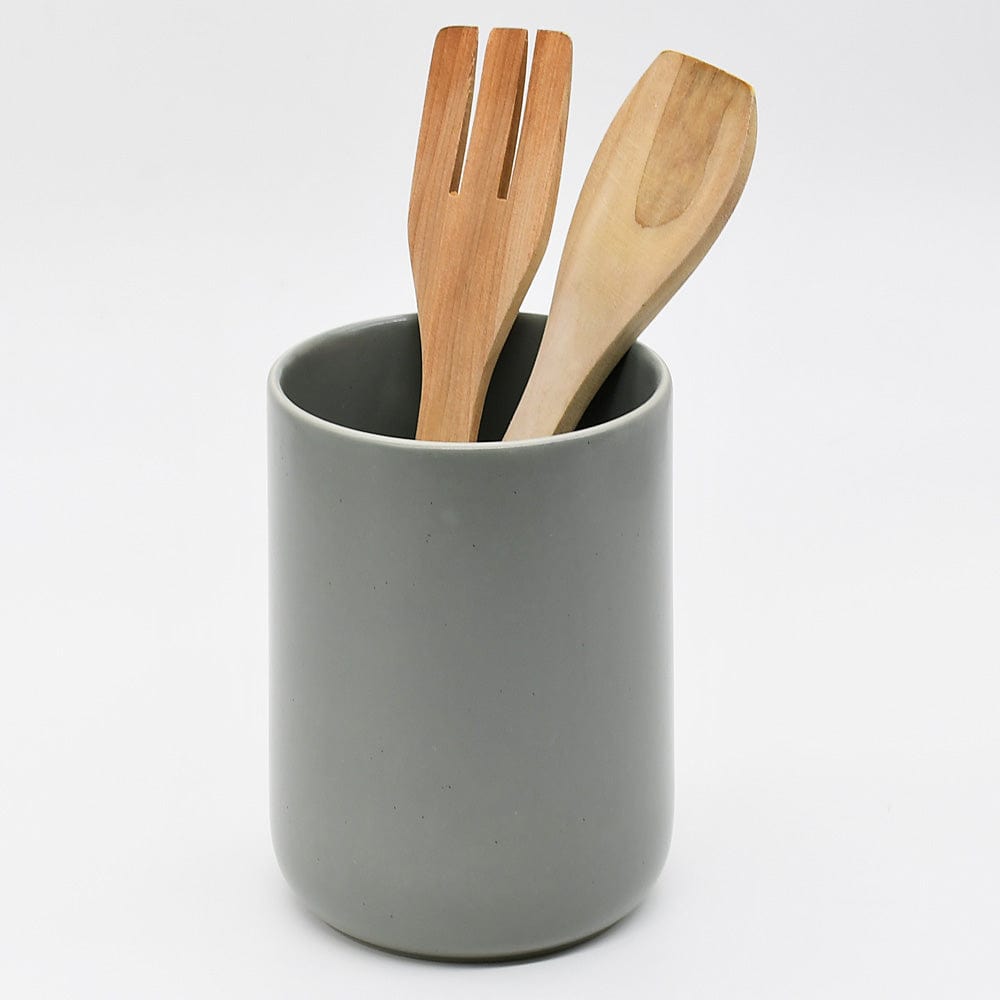 Pacifica I Stoneware Kitchen Box - Green