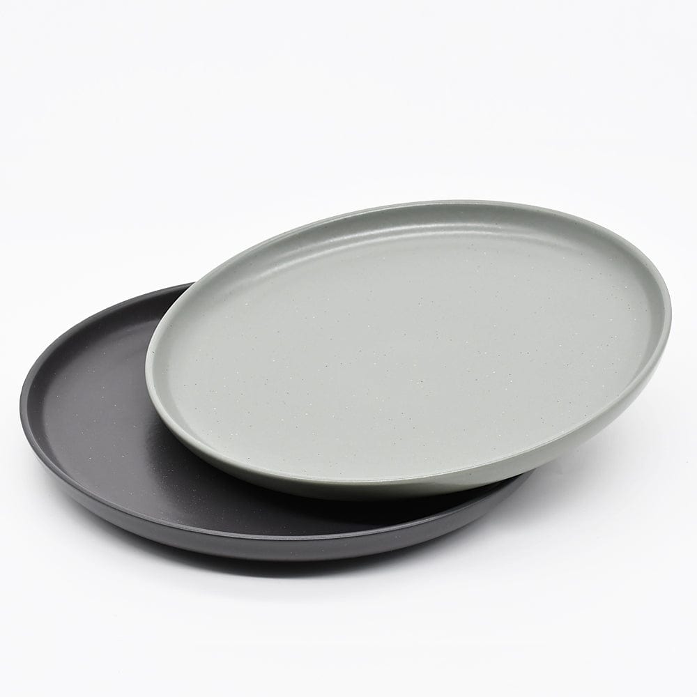 Pacifica I Stoneware Plate - Green - 10.6'' - Luisa Paixao | USA