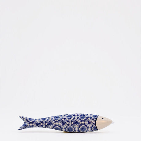 Padrão I Ceramic Decorative Sardine - Blue