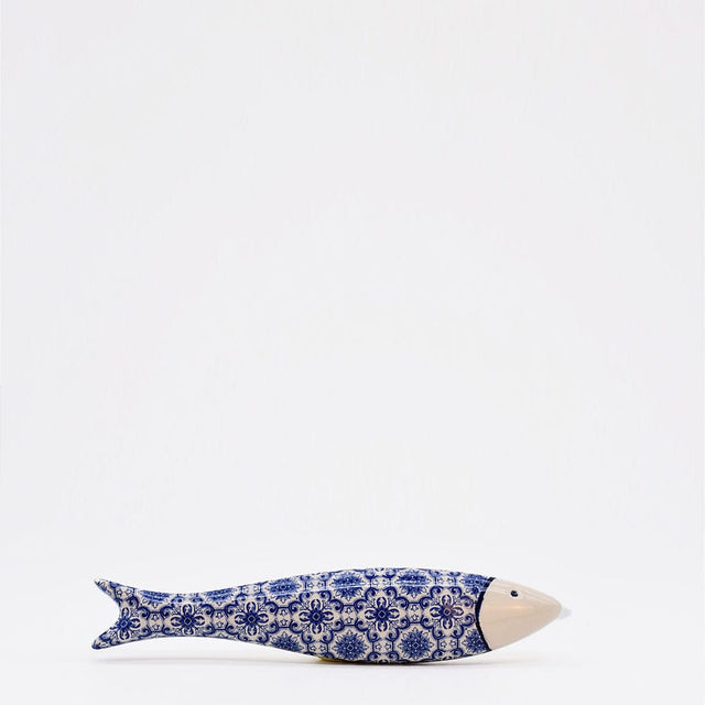 Padrão I Ceramic Decorative Sardine - Blue