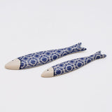Padrão I Ceramic Decorative Sardine - Blue