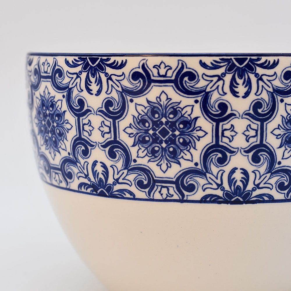 Padrão I Ceramic Large Mug - Blue