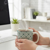 Padrão I Ceramic Mug - Green