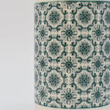 Padrão I Ceramic Oil Carafe - Green