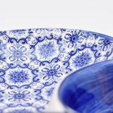 Padrão I Ceramic Olive Dish - Blue