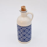 Padrão I Ceramic Olive Oil Carafe - Blue