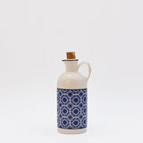 Padrão I Ceramic Olive Oil Carafe - Blue