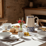 Padrão I Ceramic Pitcher - Blue