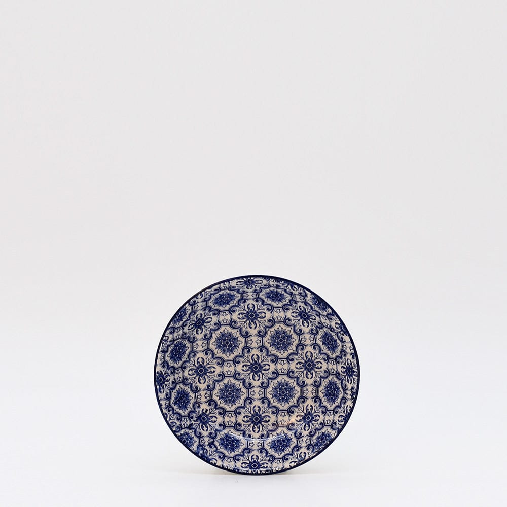 Padrão I Ceramic Plate 4.7'' - Blue