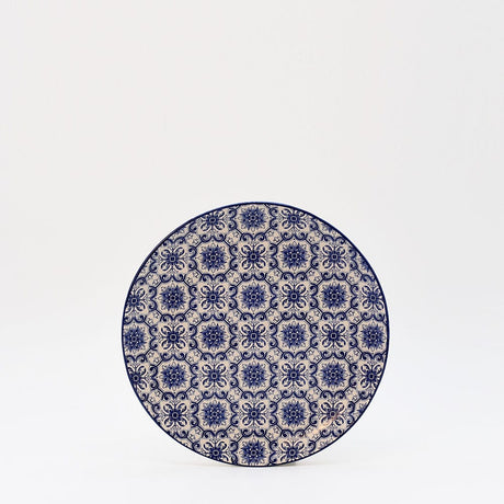 Padrão I Ceramic Plate 7.9'' - Blue