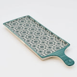 Padrão I Ceramic Serving Dish - Green