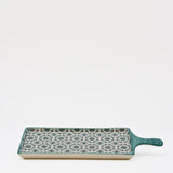 Padrão I Ceramic Serving Dish - Green