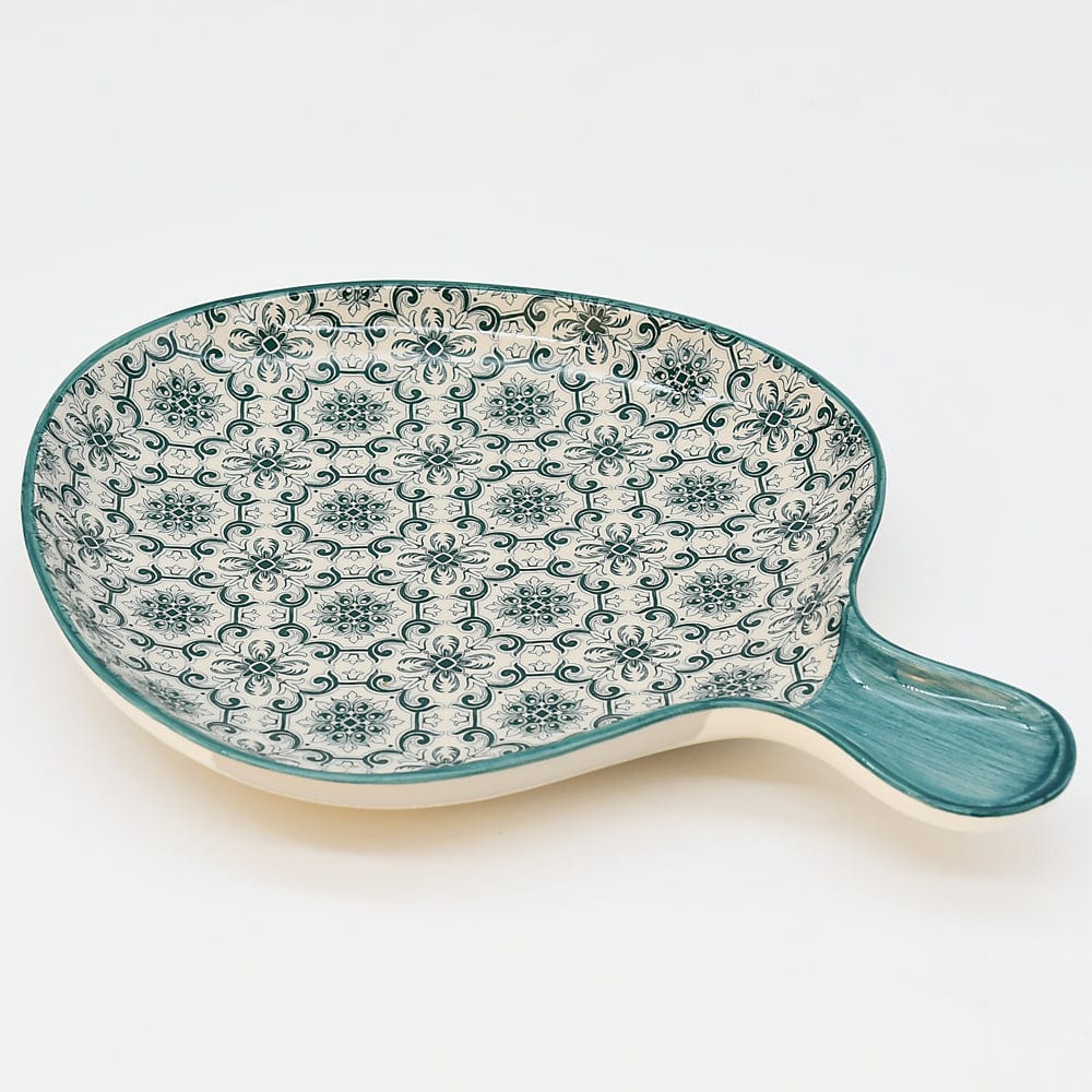 Padrão I Ceramic Serving Dish - Green