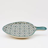 Padrão I Ceramic Serving Dish - Green